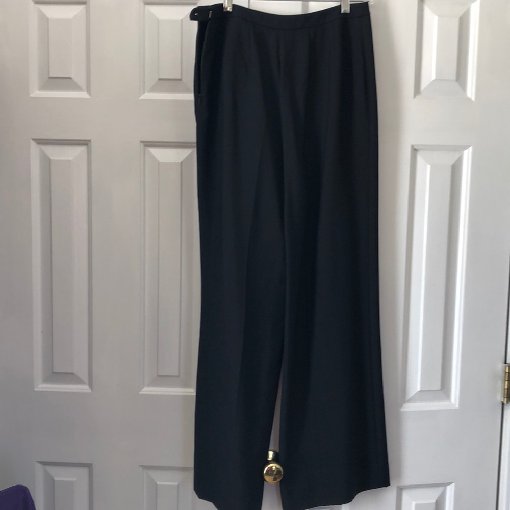 Black dress pants.